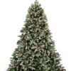 The Hawthorne Pre-lit Flocked Tree-“CHRISTMAS IN JULY” SALE!’