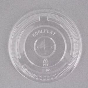 1000/ CASE CLEAR PLASTIC CUP LID
