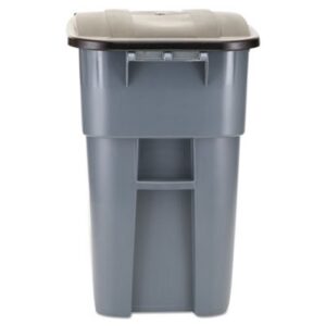 RUBBERMAID 50 GALLON ROLL OUT TRASH CAN