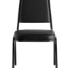 Lancaster Table & Seating Black Stackable Chair