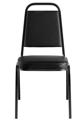 Lancaster Table & Seating Black Stackable Chair