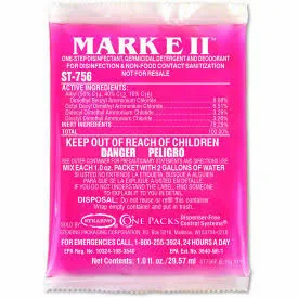 ONE Mark E II One Step Disinfectant, Germicidal Detergent and Disinfectant
