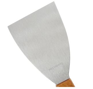 8” x 3” Stainless Steel Blade w/wood Handle