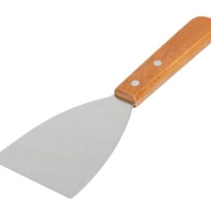8” x 3” Stainless Steel Blade w/wood Handle